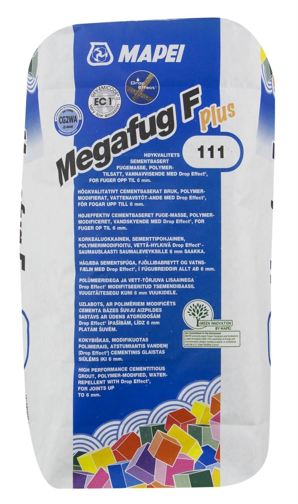 MEGAFUG F PLUS 113 CEMENT GREY 20 KG-241