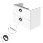 NK CONCEPT UNDERSKAP M/2 SKUFFER 80CM