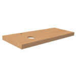 PROJECT WOOD BENKEPLATE F/SERVANT H/V 120CM