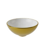 SLENDER BOLLE SERVANT Ø40CM HVIT/GULL/KOBBER