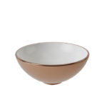 SLENDER BOLLE SERVANT Ø40CM HVIT/GULL/KOBBER - Bilde 2