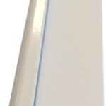 ALLOC KITCHEN WALL ENDE, SOKKEL, KANTPROFIL HVIT 1,2 M