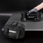 ASKMUR BIHUI GRABO PLUS BATTERIDREVET VAKUUM SUGEKOPP MED 2 BATTERI OG LADER