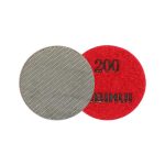 ASKMUR BIHUI PAD #200 ELECTROPLATED FOR MINI VINKELSLIPER AGMEP3