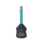 ASKMUR BIHUI TURBO DIAMANT TØRRBOR 6 MM FOR VINKELKUTTER