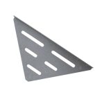 ASKMUR HJØRNEHYLLE TILE IN STONE FINISH MØRK GRANITT