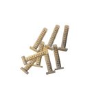 ASKMUR NIVÅPINNER 65 MM HVIT M/SKALERING, FOR AVRETTINGSMASSE 100 STK