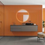 FIBO COLOUR HG ORANGE CHEVRON 10X620X2400