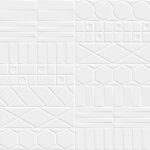 GEO DECO WHITE 12,35X44,3X0,95CM