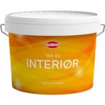 GJØCO INTERIØR TAK 02 BASE HVIT 9L