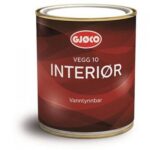 GJØCO INTERIØR 10 BASE HVIT 0.68L