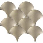 GRAVITY ALUMINIUM SHELL GOLD 24,4X26,4X0,3CM