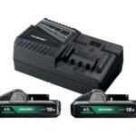 HIKOKI 18V BATTERIPAKKE SLIDE/INDIKATOR 2XBSL1840M/UC18YFSL