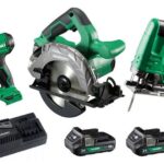 HIKOKI 18V VERKTØYPAKKE 2XBSL1820M/UC18YFSL VP27 M/3 MASKINER