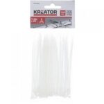 KREATOR KABELSTRIPS HVITE 100 PK 3 X 120 MM KREATO