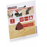 KREATOR PUSSEPAPIR 5 PK K120 TREKANTSLIPER 90 X 90