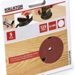 KREATOR PUSSEPAPIR 5 PK K180 EKSENTERSLIPER Ø:125M