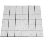 MOSAIKK QUARTZ DIAMOND WHITE CRYSTALSTONE 4,8X4,8