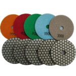 POLERINGSPAD 100MM FOR VINKELKUTTER DIAMANT P200