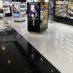 QUARTZ MIDNIGHT BLACK CRYSTALSTONE 60X60