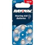 RAYOVAC HØREAPPARAT 675 PR44 BLISTER 6 STK
