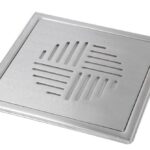 SLUKRIST 20X20 SUPERNOVA BØRSTET STÅL