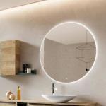 SPEIL VERONA RUND M/ LEDLYS 80CM