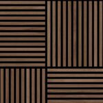 SPILEPANEL SILENT DESIGN WALNUT TRENT 21X553X553MM