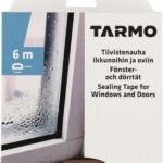 TARMO TETTNINGSLIST D-PROFIL BRUN 9X6MM