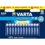 VARTA LONGLIFE POWER AAA/LR03 -BL 12