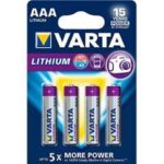 VARTA ULTRA LITHIUM PROF ENERGY AAA/1100MAH -BL 4