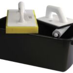 VASKESETT 10L M/RULLE/FUGEBRET,SVAMPEBRET