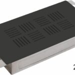 VENTIL LUKE 15X30CM STRATOS SORT MATT