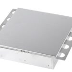 VENTIL LUKE 20X20 BØRSTET LUKKET