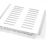 VENTIL LUKE 20X20 HVIT