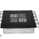 VENTIL LUKE 20X20CM STRATOS SORT MATT